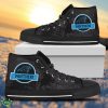Cute Jurassic Park Carolina Panthers High Top Shoes Gift For Passionate Fans Product Photo 1