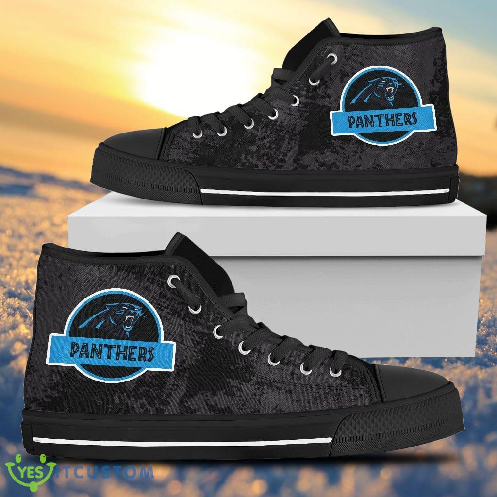 Cute Jurassic Park Carolina Panthers High Top Shoes Gift For Passionate Fans 2 Cute Jurassic Park Carolina Panthers High Top Shoes Gift For Passionate Fans Product Photo 1