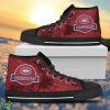 Cute Jurassic Park Montreal Canadiens High Top Shoes Gift For Passionate Fans Product Photo 1