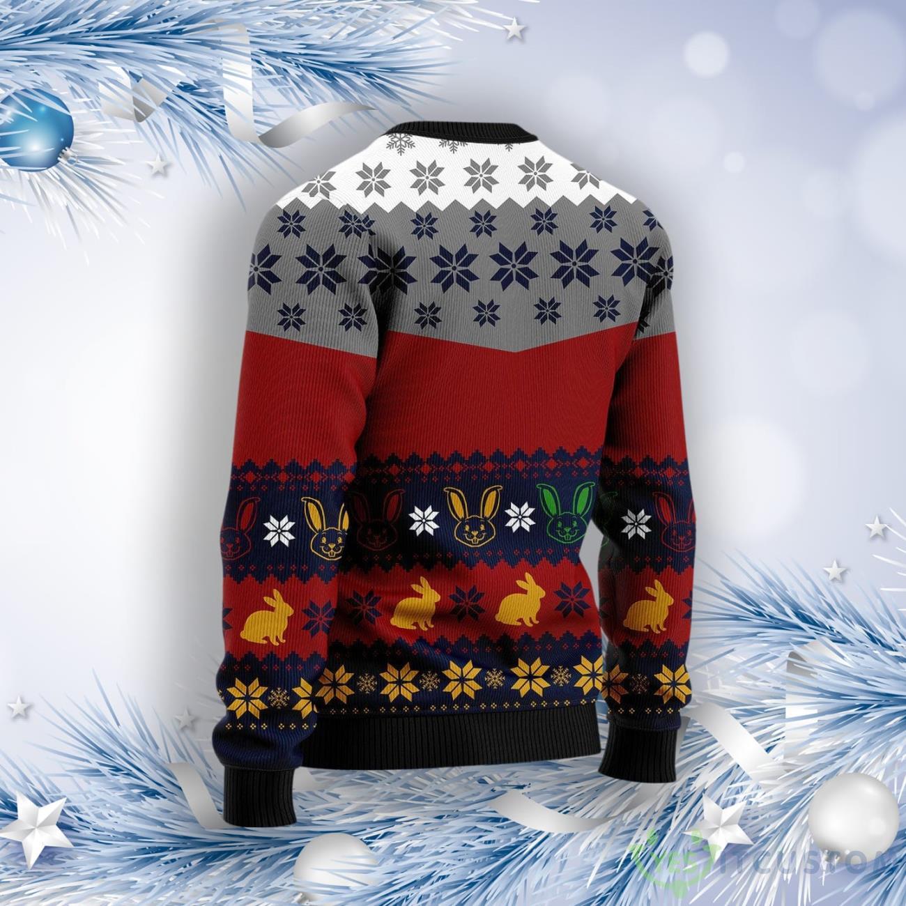Cute Rabbit Ugly Christmas Sweater 8 Cute Rabbit Ugly Christmas Sweater Product Photo 2