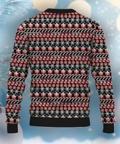 Dachshund Print With Santa Hat Casual Crewneck Christmas Ugly Sweater 3 Dachshund Print With Santa Hat Casual Crewneck Christmas Ugly Sweater Product Photo 2