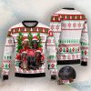 Dachshund Red Truck Ugly Christmas Sweater Product Photo 1