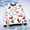 Dachshund Through The Snow Sweatshirt Christmas Sweatshirt Christmas Gifts For Dog Owners Product Photo 1
