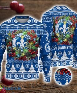 Darmstadt 98 3D Ugly Christmas Sweater Christmas Gift For Fans Men Women Christmas Sweater Product Photo 1