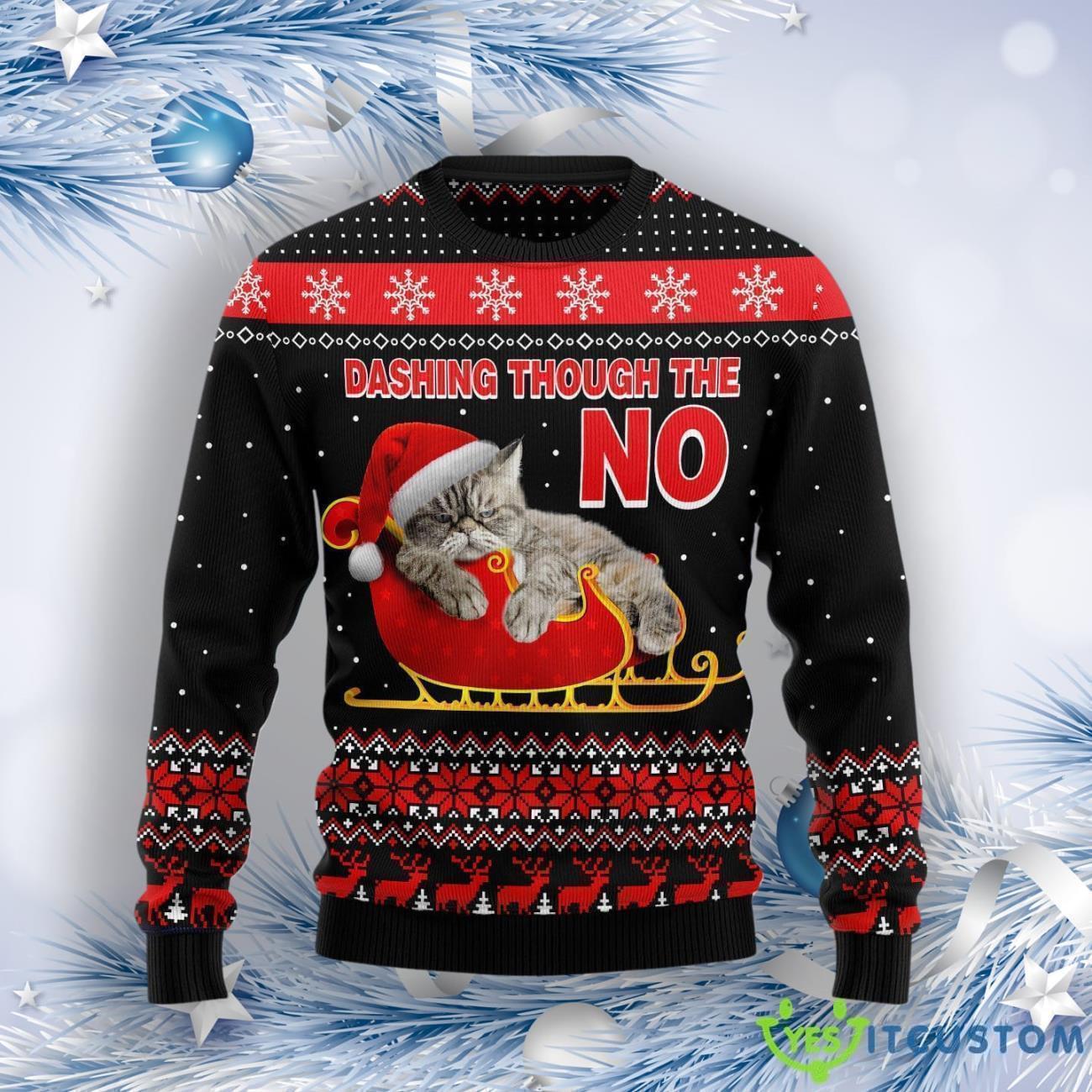 Dashing Through The No Ugly Christmas Sweater 7 Dashing Through The No Ugly Christmas Sweater Product Photo 1