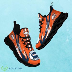 Denver Broncos Max Soul Shoes Custom Name Special Gift For NFL Fans Product Photo 2
