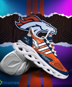 Denver Broncos NFL Team Max Soul Shoes Clunky Shoes Running Sneakers Big Fans Gift Product Photo 3