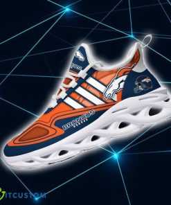 Denver Broncos NFL Team Max Soul Shoes Clunky Shoes Running Sneakers Big Fans Gift Product Photo 4