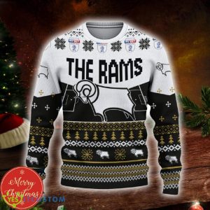 Derby County Custom Name 3D Sweater Funny Gift For Men And Women Fans Christmas - Derby County 3D Sweater Christmas Personalized_2