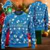 Detroit Lions Santa Reindeer Ugly Christmas Sweater For Holidays - Detroit Lions Santa Reindeer Ugly Christmas Sweater For Holidays