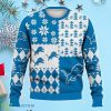 Detroit Lions Ugly Christmas Sweater New Design For Fans Product Photo 1