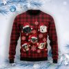 Dog Christmas Snowflake Ugly Christmas Sweater Product Photo 1