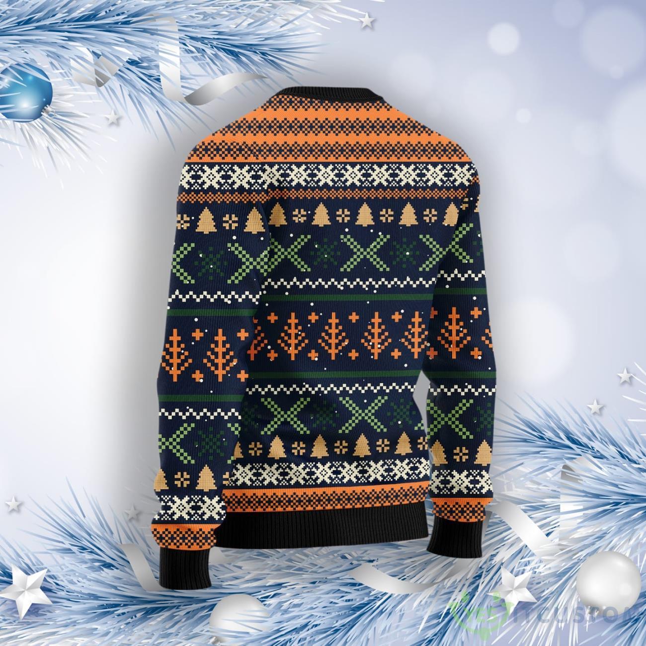 Dog Mom Camping Ugly Christmas Sweater 8 Dog Mom Camping Ugly Christmas Sweater Product Photo 2