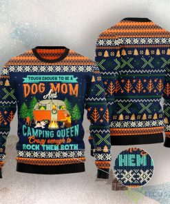 Dog Mom Camping Ugly Christmas Sweater 5 Dog Mom Camping Ugly Christmas Sweater Product Photo 3