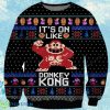 Donkey Kong Ugly Christmas Sweaters Unique Gift Product Photo 1
