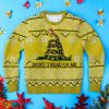Dont Tread On Me Ugly Christmas 3D Sweater Product Photo 1