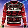 Draconis Battletech Knitted Christmas Sweater AOP Gift Holidays - Draconis Battletech Ugly Christmas Sweater_1