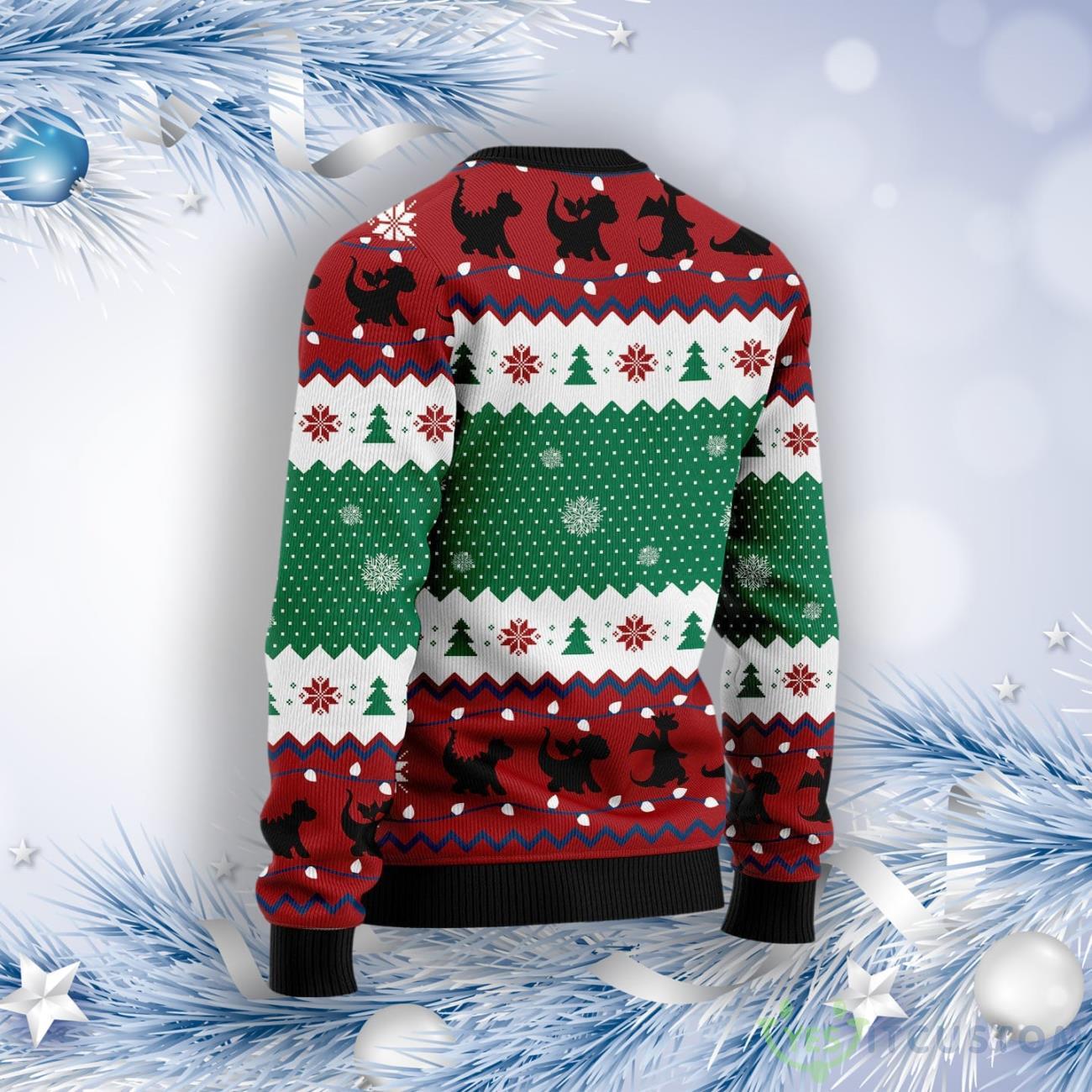 Dragon Christmas List Ugly Christmas Sweater 8 Dragon Christmas List Ugly Christmas Sweater Product Photo 2