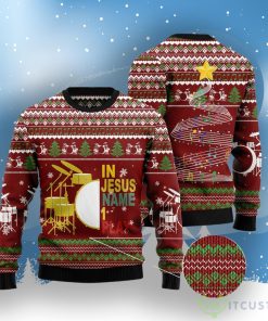 Drum I Play Ugly Christmas Sweater Product Photo 3