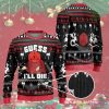 Dungeons And Dragons Guess I’Ll Die Christmas Ugly Christmas Sweater Funny Christmas Gift Product Photo 1