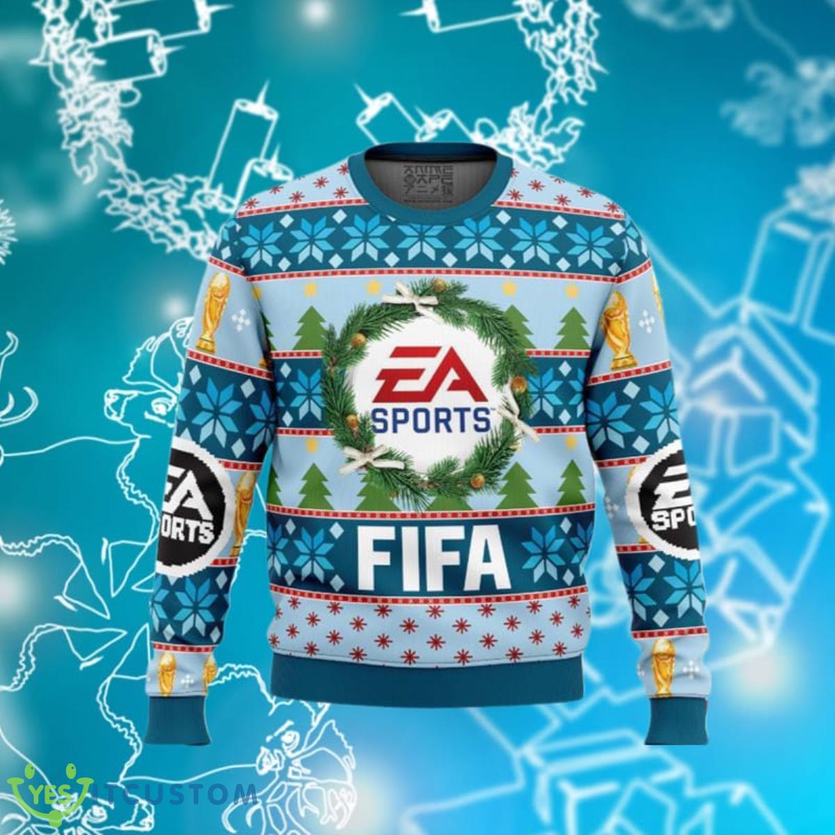 EA Sports FIFA Ugly Christmas Sweaters Impressive Gift For Men And Women 3 EA Sports FIFA Ugly Christmas Sweaters Impressive Gift For Men And Women Product Photo 1