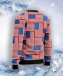 Eagle Usa Flag Ugly Christmas Sweater 4 Eagle Usa Flag Ugly Christmas Sweater Product Photo 2
