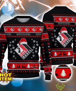 EHC Basel 3D Ugly Christmas Sweater For Men And Women Sport Fans Product Photo 1