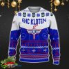 EHC Kloten Snowflakes Tree Custom Name Ugly Christmas Sweater New For Fans Gift Holidays Christmas - EHC Kloten 3D Sweater Christmas Photo 2