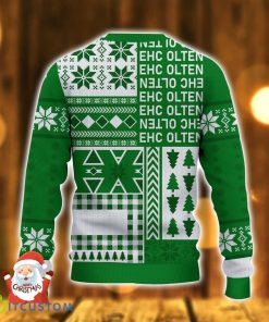 EHC Olten 3D Ugly Christmas Sweater Snowflake Pattern Christmas Holiday Gift For Men And Women Product Photo 3