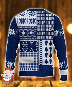 EHC Red Bull Munchen 3D Ugly Christmas Sweater Snowflake Pattern Christmas Holiday Gift For Men And Women Product Photo 3