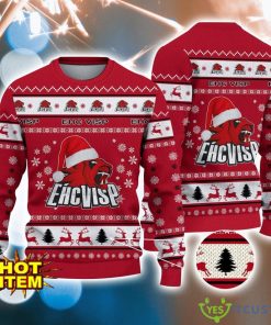 EHC Visp 3D Ugly Christmas Sweater For Men And Women Sport Fans Product Photo 1