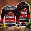 EHC Visp Black Mix Red Christmas All Over Printed 3D Sweater Christmas Gift For Men And Women Product Photo 1