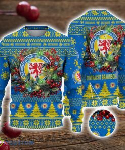 Eintracht Braunschweig 3D Ugly Christmas Sweater Christmas Gift For Fans Men Women Christmas Sweater Product Photo 1