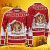 Eintracht Frankfurt Ugly Christmas Sweater Logo Santa Hat 3D Ugly Christmas Sweater Gift For Fans - Eintracht Frankfurt Ugly Christmas Sweater Logo Santa Hat 3D Ugly Christmas Sweater Gift For Fans