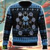 Elemental Weapon Mega Man Ugly Christmas Sweater Ideas For Fans Gift - Elemental Weapon Mega Man Ugly Christmas Sweater_1