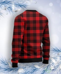 Elephant Cute Red Pattern Ugly Christmas Sweater 4 Elephant Cute Red Pattern Ugly Christmas Sweater Product Photo 2