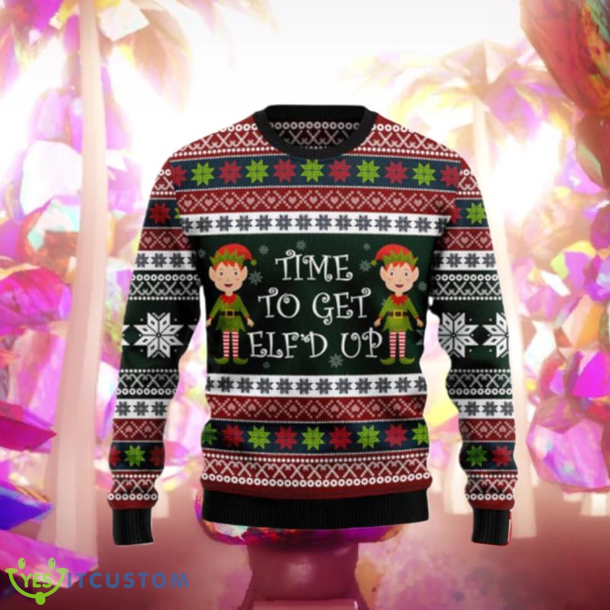 Elf Time Ugly Christmas Sweaters Special Gift For Men And Women 3 Elf Time Ugly Christmas Sweaters Special Gift For Men And Women Product Photo 1
