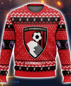 EPL AFC Bournemouth Ugly Christmas Sweater Christmas Gift 3D printed Sweater Product Photo 1