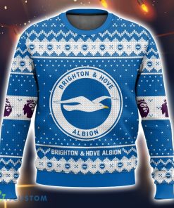 EPL Brighton & Hove Albion Ugly Christmas Sweater Christmas Gift 3D printed Sweater Product Photo 1