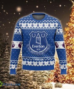 EPL Everton Seasonal Ugly Christmas 3D Sweater Gift For Holidays 3 EPL Everton Seasonal Ugly Christmas 3D Sweater Gift For Holidays - EPL Everton Christmas Sweater Photo 2