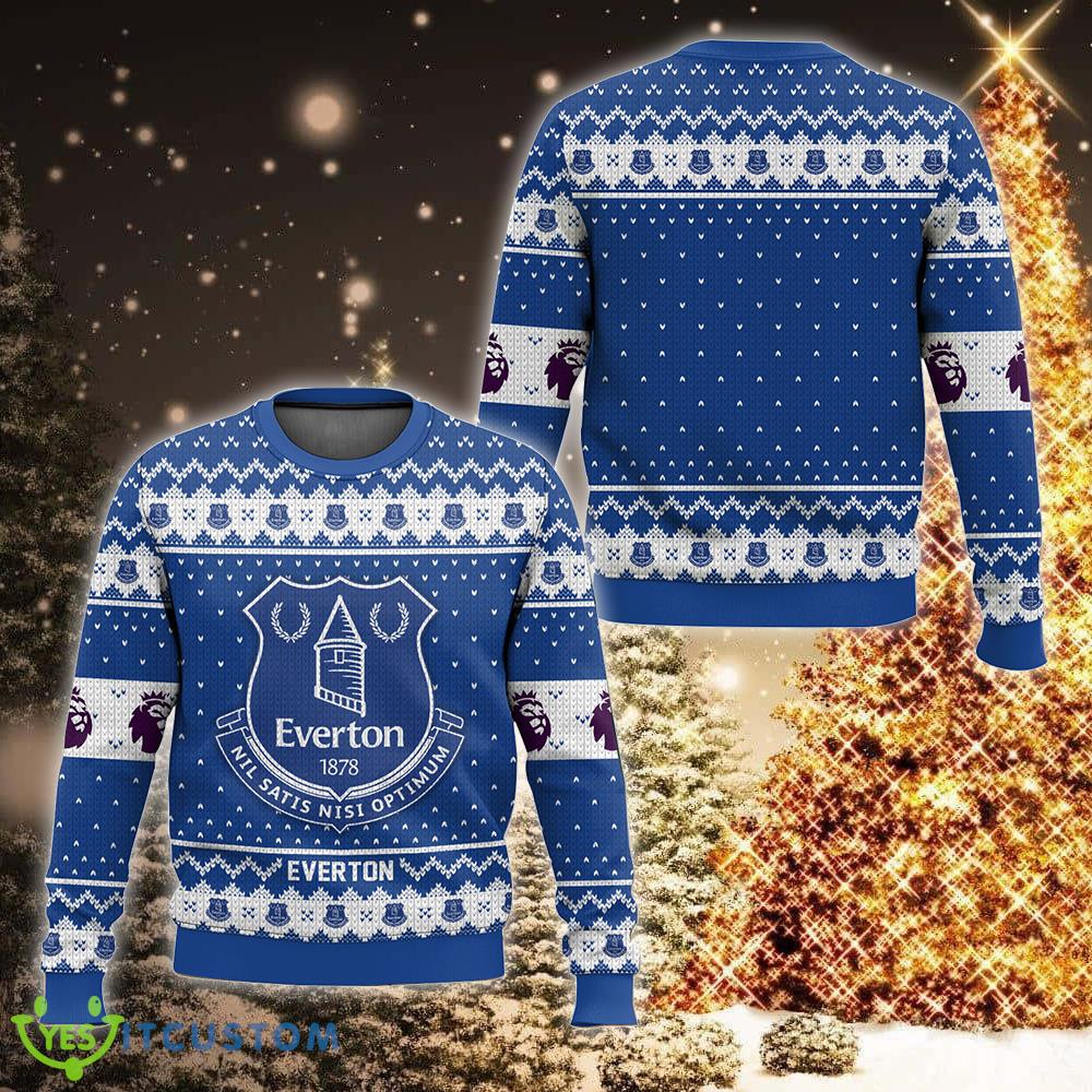 EPL Everton Seasonal Ugly Christmas 3D Sweater Gift For Holidays 5 EPL Everton Seasonal Ugly Christmas 3D Sweater Gift For Holidays - EPL Everton Christmas Sweater Photo 1