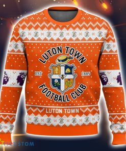 EPL Luton Town Ugly Christmas Sweater Christmas Gift 3D printed Sweater Product Photo 1