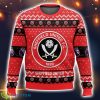 EPL Sheffield United Ugly Christmas Sweater Christmas Gift 3D printed Sweater Product Photo 1