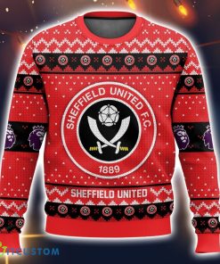 EPL Sheffield United Ugly Christmas Sweater Christmas Gift 3D printed Sweater Product Photo 1