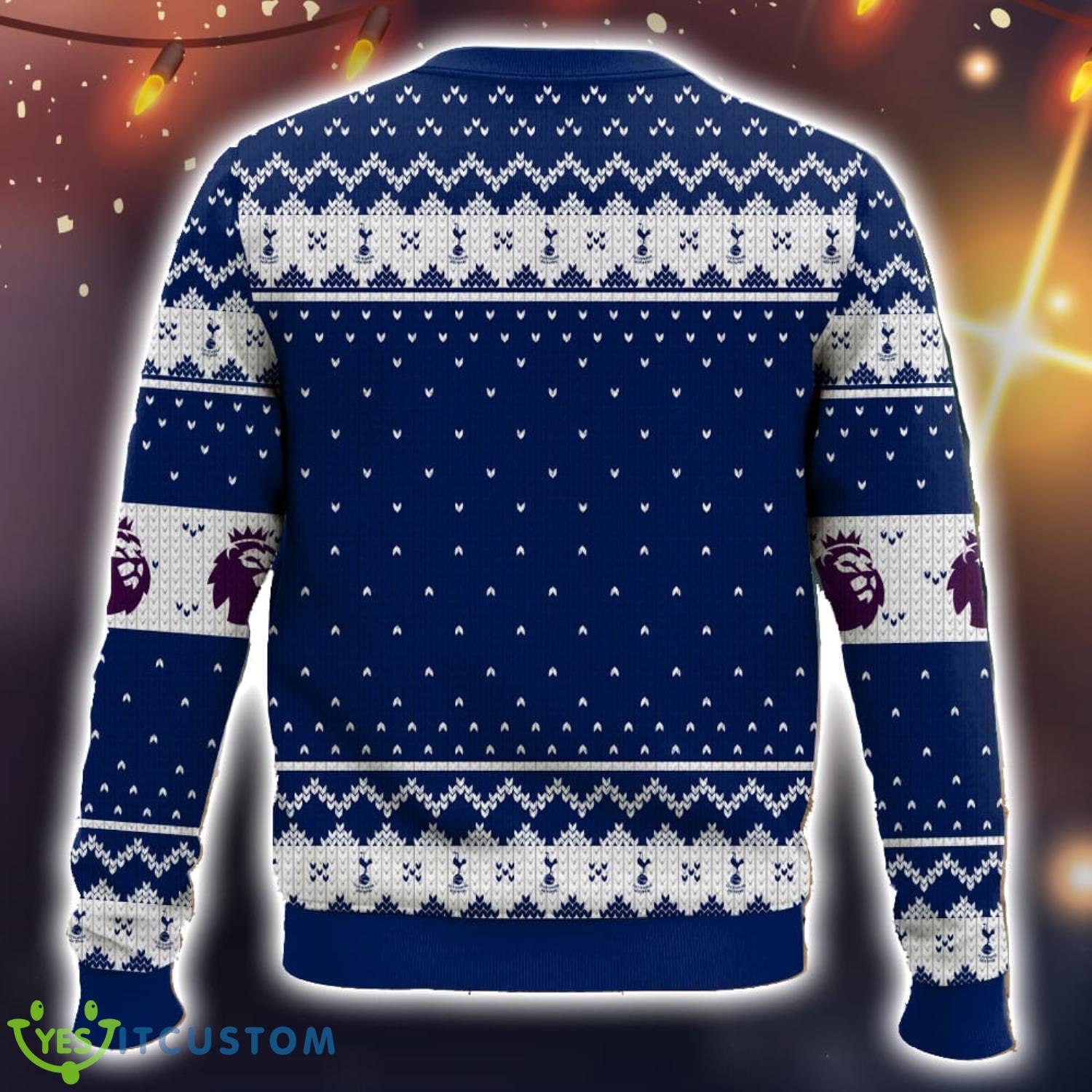 EPL Tottenham Hotspur Ugly Christmas Sweater Christmas Gift 3D printed Sweater 6 EPL Tottenham Hotspur Ugly Christmas Sweater Christmas Gift 3D printed Sweater Product Photo 2