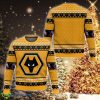EPL Wolverhampton Wanderers Cozy Knitted Christmas 3D Sweater For Men And Women - EPL Wolverhampton Wanderers Christmas Sweater Photo 1