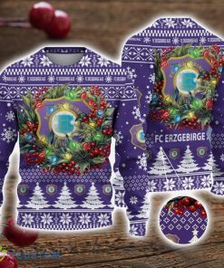 Erzgebirge Aue 3D Ugly Christmas Sweater Christmas Gift For Fans Men Women Christmas Sweater Product Photo 1
