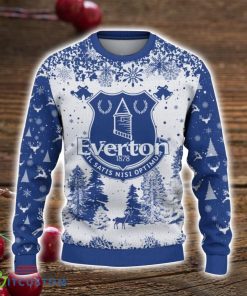 Everton 3D Sweater Pine Trees Pattern Ugly Christmas Sweater For Big Fans 4 Everton 3D Sweater Pine Trees Pattern Ugly Christmas Sweater For Big Fans Product Photo 2
