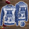 Everton 3D Sweater Pine Trees Pattern Ugly Christmas Sweater For Big Fans Product Photo 1
