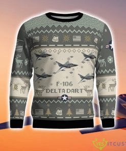 F-106 Delta Dart F106 Aircraft New Trend Veteran Sweater Ugly Christmas Sweater Gift For Christmas 4 F-106 Delta Dart F106 Aircraft New Trend Veteran Sweater Ugly Christmas Sweater Gift For Christmas Product Photo 2